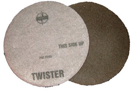 Yellow Twister pad for burnishing Pad Marble floors