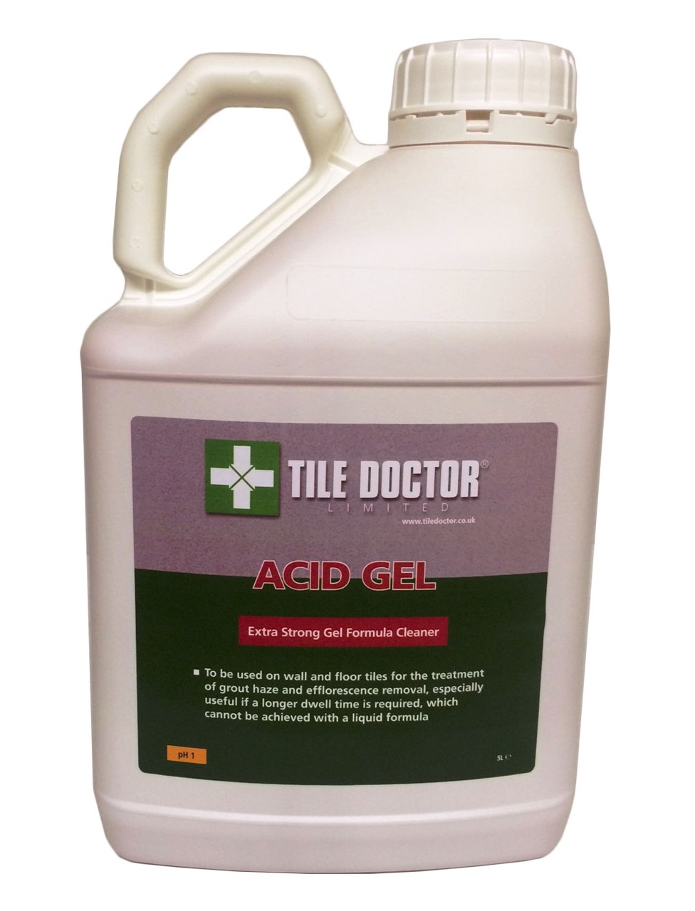 Tile Doctor Acid Gel for the removal of Grout Haze from Wall Tiles